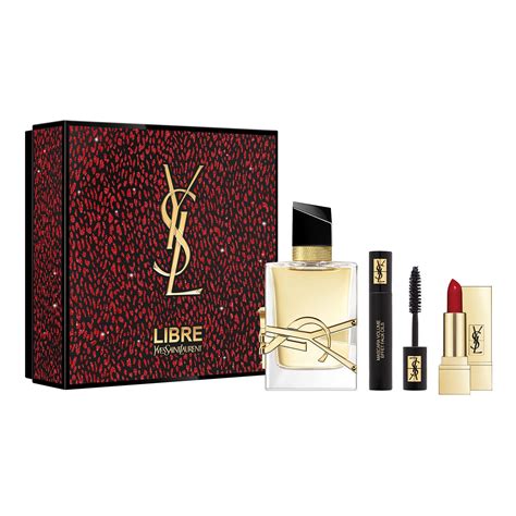 parfum libre yves saint laurent coffret|libre perfume gift with purchase.